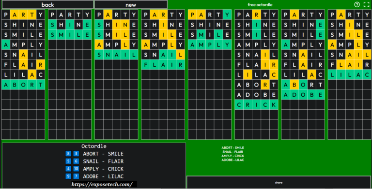Exploring the Fascinating World of Octordle: The Ultimate Word Puzzle Game