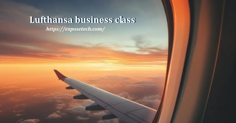 Experience Luxury inside the Skies: Exploring Lufthansa business class