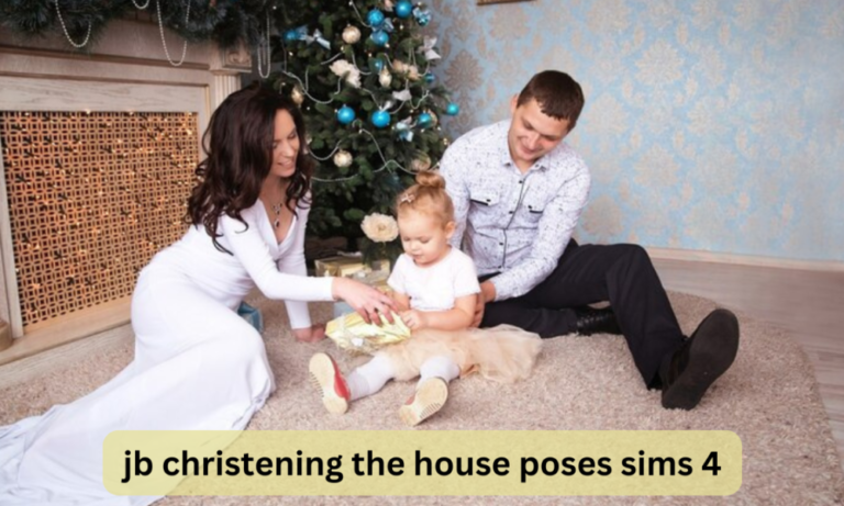 Enhancing Your Gameplay with JB Christening the House Poses Sims 4