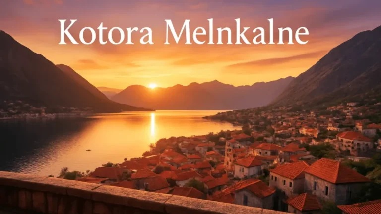 Kotora Melnkalne A Hidden Gem in Montenegro