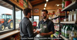 Tractor Supply Sales Associate Job Description