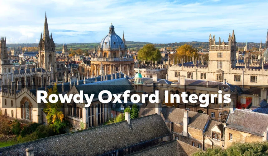 Rowdy Oxford Integris A Bold Fusion of Innovation and Tradition Rowdy Oxford Integris A Bold Fusion of Innovation and Tradition