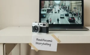 RealLifeCamù Exploring the Digital Window into Everyday Lives