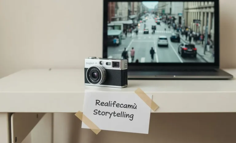 RealLifeCamù Exploring the Digital Window into Everyday Lives